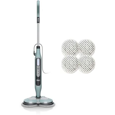 Shark Stoomreiniger, Auto-Stoom & Schrob, 3 Stoomstanden, S8201EUCP Steam Blaster & 6 Dirt Grip Pads, Verwijdert Vlekken & Vuil, Alle Gesealde Harde Vloeren, 8 m Snoer, Saliegroen Shark Stoomreiniger, Auto-Stoom & Schrob, 3 Stoomstanden, S8201EUCP Steam Blaster & 6 Dirt Grip Pads, Verwijdert Vlekken & Vuil, Alle Gesealde Harde Vloeren, 8 m Snoer, Saliegroen