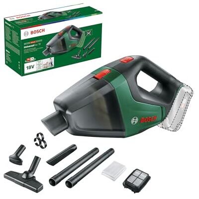 Bosch UniversalVac 18 - Zwart, Groen - 2-in-1 stok stofzuiger Bosch UniversalVac 18 - Zwart, Groen - 2-in-1 stok stofzuiger