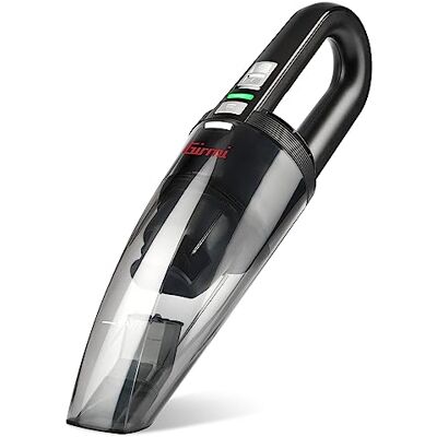 Girmi AP16 krachtige draagbare stofzuiger 7,4 V, vermogen 40 W, met grote reservoir, nat en droog, laadstation, inclusief accessoires, zwart Girmi AP16 krachtige draagbare stofzuiger 7,4 V, vermogen 40 W, met grote reservoir, nat en droog, laadstation, inclusief accessoires, zwart