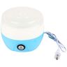 Omabeta 220 V 1L Elektrische Automatische Yoghurt Maker Yoghurt Maker Machine Yoghurt DIY Tool Yoghurt Maker Container Plastic Container(Blauw)