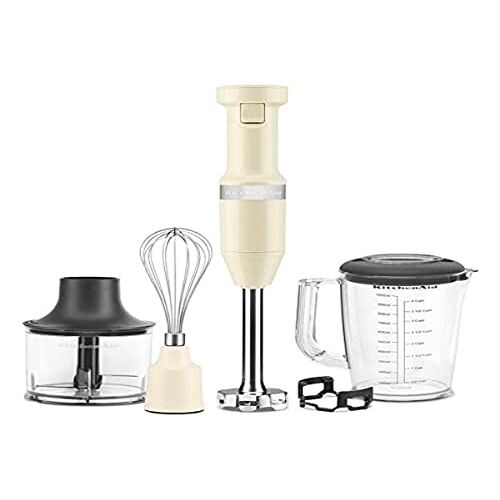 KitchenAid 5KHBV83EAC duikmixer kleur crème,1 x Polsband