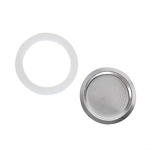 URPIZY Siliconen Pakking Seal Ring Pakkingen En Filter Vervanging Pakking Seal Voor Koffie Espresso Moka Kachel Pot Top Siliconen Rubber