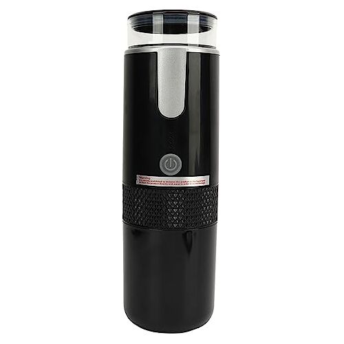 Demeras Handheld Koffiezetapparaat Auto Single Serve Koffiezetapparaat Draagbaar Klein Koffiezetapparaat met 1200mAh Batterij voor Reizen Camping