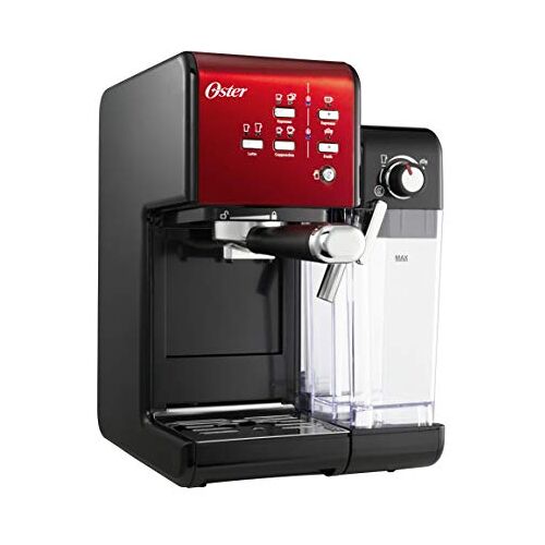 OSTER Prima Latte II Espressomachine met melkkop, rood, 0 stuks