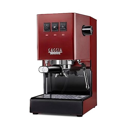 Gaggia New Classic Manual Espresso machine 2.1 L cherry red