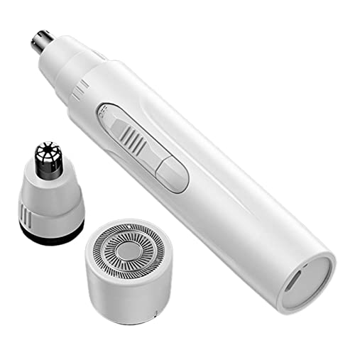 B/A Oor- en neushaartrimmer   USB-oplaadbare oor- en neushaartrimmer,Waterdichte pijnloze wenkbrauw-gezichtshaartrimmer Clipper, eenvoudige reiniging