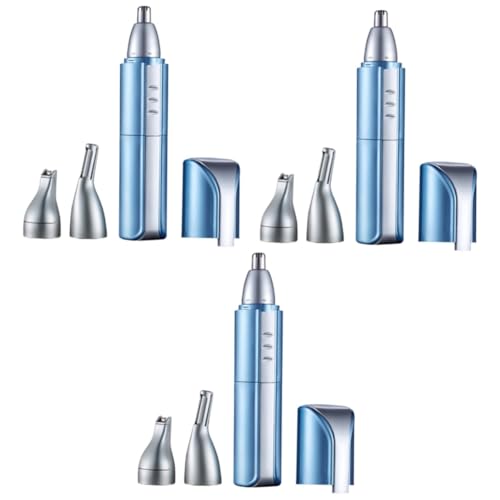 minkissy 3 Sets wenkbrauw trimmer skincare tools neustrimmer elektrische trimmer nose hair trimmer neushaartrimmer handmatige trimmer nose trimmer voor mannen scheermes neus haar mes Mens