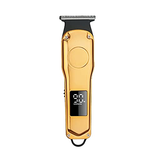 LZL Baard haarclippers professionele haarclippers, USB-oplaadbare LCD Digitale display Elektrische Clippers voor volwassen haarstijlen