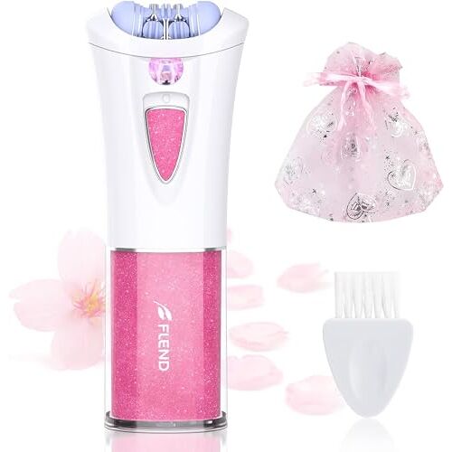 GBOKYN Epilator, gezichtsepilator voor vrouwen, glad glijdende epilator voor vrouwen, gezicht met LED-licht, mini-epilator, elektrische gezichtshaar voor gezicht, bikini, been, armen