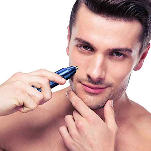 Xzan Oorhaartrimmer voor mannen USB-oplaadbare oor- en neushaartrimmer Waterdichte draagbare gezichtshaartrimmer Body Grooming Kit voor mannen en vrouwen