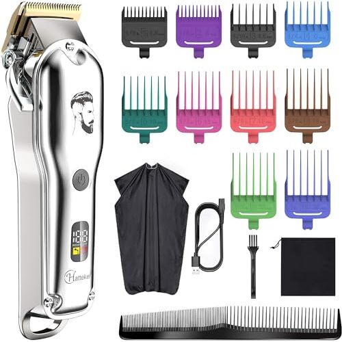 Hatteker Haar Trimmer Professionele Haar Trimmer Mannen Haar Trimmer Baard Trimmer Precisie Trimmer Lange Haar Trimmer Mannen Waterdicht IPX7