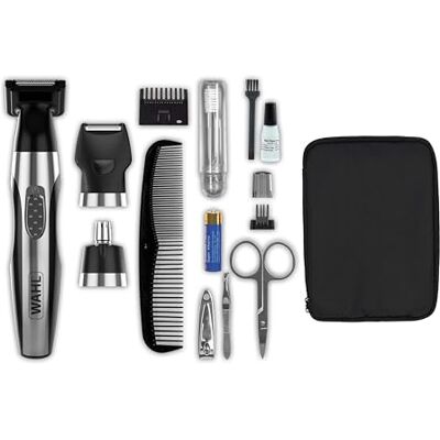 Wahl 05604-616 lithiumbatterijtrimmer & tondeuse set deluxe afwasbaar Wahl 05604-616 lithiumbatterijtrimmer & tondeuse set deluxe afwasbaar