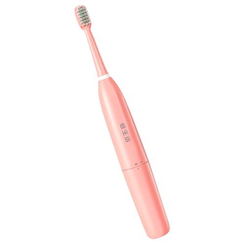 HOMSFOU Electric Toothbrush 1 Set elektrische tandenborstel toothbrush Tandenborstel voor volwassenen Kindertandenborstel bleken Borstelharen ABS roze Toothbrush Electric