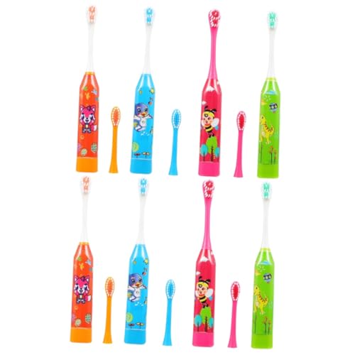 FOMIYES 8 Stuks automatische tandenborstel elektrische tandenborstel electric toothbrush USB tandenborstel voor baby's tandenborstels voor kinderen baby tandenborstel