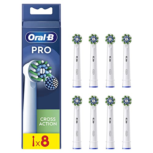 Oral-B Pro Cross Action Opzetborstels, Set Van 8