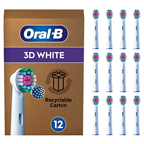 Oral-B Pro 3D White Opzetborstels, Set Van 12