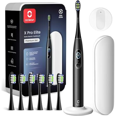 Samsung TEC Oclean X Pro Elite Elektrisch Tandenborstelset - Draadloos Snelladen - Waterdicht Samsung TEC Oclean X Pro Elite Elektrisch Tandenborstelset - Draadloos Snelladen - Waterdicht