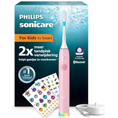 Philips - Sonicare For Kids 3+ HX6600/11 - Roze - Toothbrush Philips - Sonicare For Kids 3+ HX6600/11 - Roze - Toothbrush
