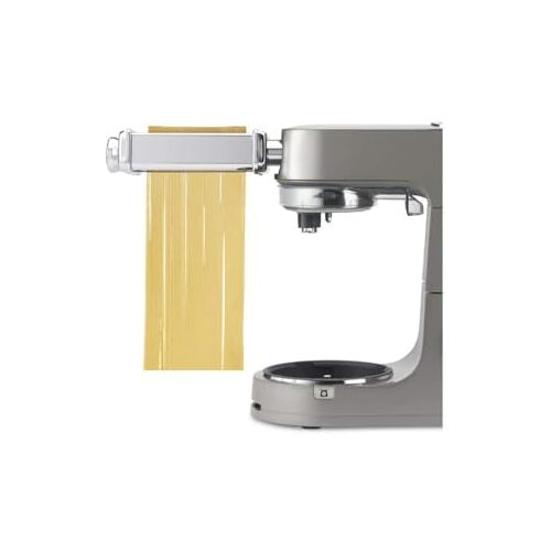 Kenwood KAX982ME Fettuccine Pasta snijopzetstuk (keukenmachine-accessoires, geschikt voor alle chef- en kMix keukenmachines, roestvrij staal)