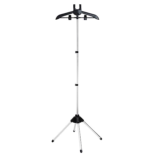 Lecerrot Kledingstomer, handheld kledingrek voor stoompan, handheld telescopisch kledingstuk, stoomstrijkijzer, accessoires, houder voor accessoires voor stoomstrijkijzer