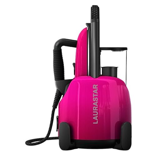 Laurastar Lift Plus Pinky Pop: Stoomstrijkijzer 3-in-1 met Hygiënische Stoom, Afneembare Watertank, Verticaal & Horizontaal Strijken