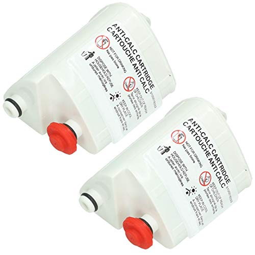 Spares2go Anti-Calc Filterpatronen compatibel met Rowenta Stoomstrijkijzer (Pack van 2)
