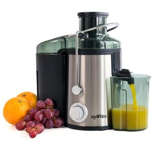 Grafner Express-sapcentrifuge voor groenten en fruit, 400 watt, 3 snelheden, grote vulschacht 65 mm, 450 ml opvangbak, vitaminerijke sap, roestvrij staal, elektrische sappers, juicer Grafner Express-sapcentrifuge voor groenten en fruit, 400 watt, 3 snelheden, grote vulschacht 65 mm, 450 ml opvangbak, vitaminerijke sap, roestvrij staal, elektrische sappers, juicer