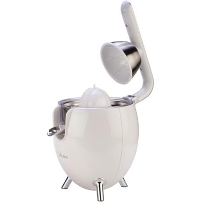 Ardes Arspre03W Juice Art W Elektrische citruspers met druk – citruspers vermogen 500 W 0,5 l met filter van roestvrij staal, 2 kegels citruspers – ideaal voor granaatappelsinaasappel Ardes Arspre03W Juice Art W Elektrische citruspers met druk – citruspers vermogen 500 W 0,5 l met filter van roestvrij staal, 2 kegels citruspers – ideaal voor granaatappelsinaasappel