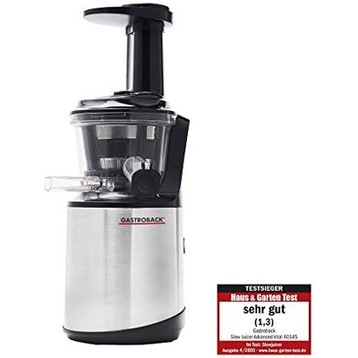 Gastroback 40145 - Zwart, Roestvrij staal - Slow juicer Gastroback 40145 - Zwart, Roestvrij staal - Slow juicer