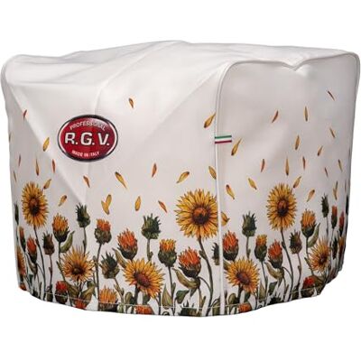 RGV Afdekking voor snijmachine, motief zonnebloem, Made in Italy RGV Afdekking voor snijmachine, motief zonnebloem, Made in Italy