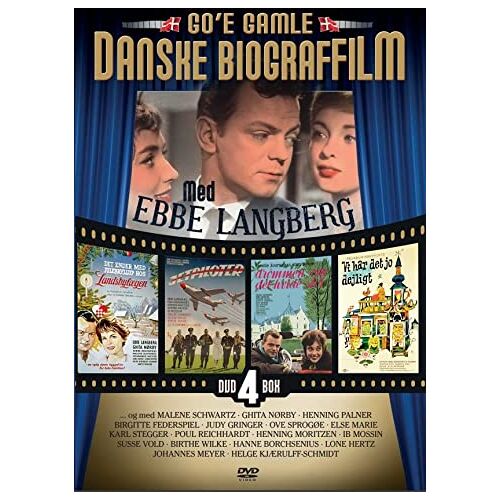 SMD Ebbe Langberg Go'e Gamle Danske Biograffilm (4 disc)