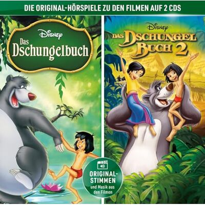 Universal Music Das Dschungelbuch: 2-CD Hörspielbox zu den Kinofilmen Universal Music Das Dschungelbuch: 2-CD Hörspielbox zu den Kinofilmen