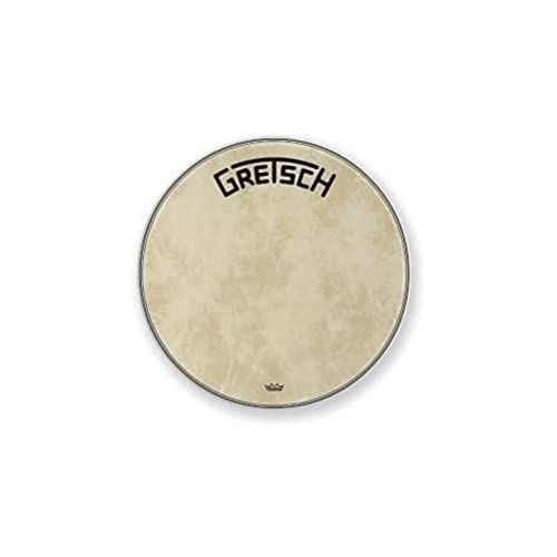 Gretsch Bassdrum head, Bassdrum vel, Fiberskyn 22", GRDHFS22B