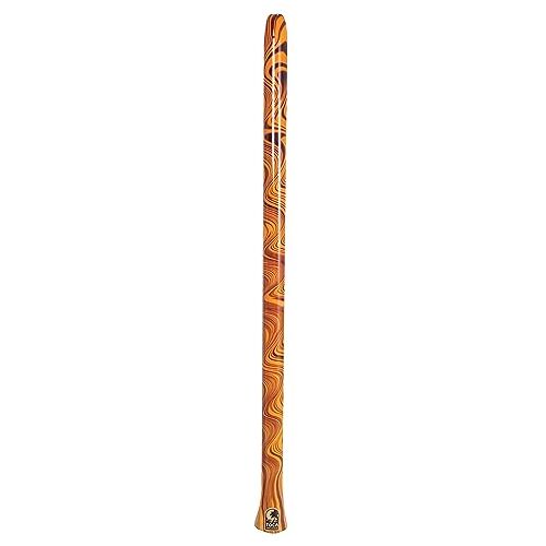 Toca TO804304 PVC Didgeridoo groot 56" DIDG-DOS Oranje Swirl