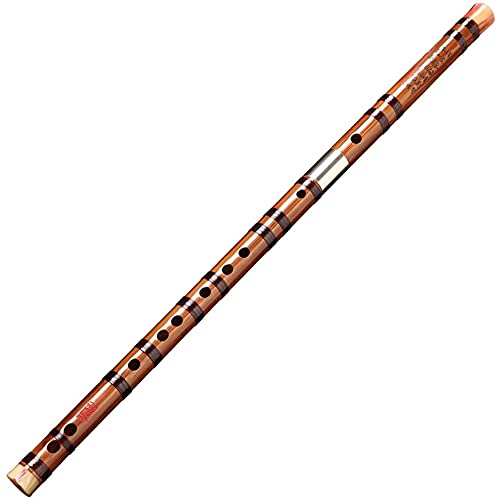 FURLOU Fluit, Bittere Bamboefluit Professioneel Spelen Instrument Fluit Beginner Oude Chinese Muzikale Dizi-klarinet(Color:F)