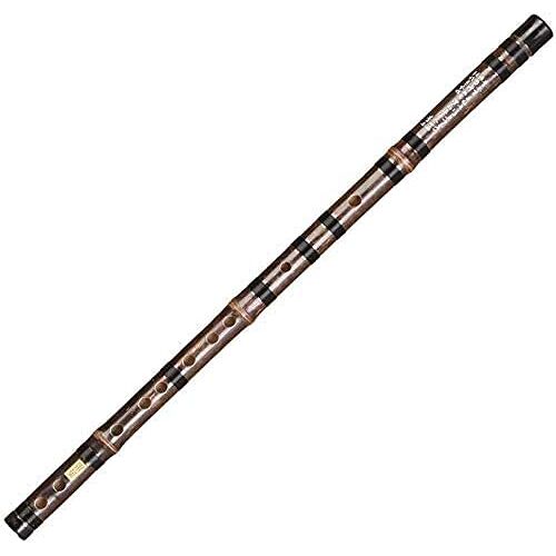 FURLOU Chinese Bamboefluit Dizi Beginner Traditioneel Instrument Precisie Toon Sleutel van C, D, E, F, G(Color:E)