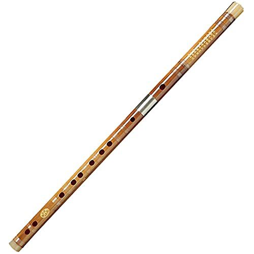SubsOL Chinese Dizi, Bamboefluit Professionele Spelen High-End Prestaties Fluit Muziekinstrument C/D/E/F/G Tune(Color:E)