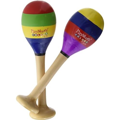 REIG 7049-percussie NINO percussie hout maracas in medium