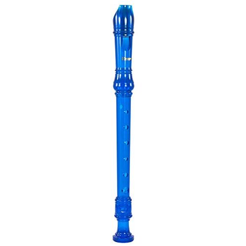 Recorder Workshop 301TBL Descant Recorder, Transparant Blauw