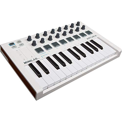 Arturia MiniLab MkII toetsenbord met 25 controller. Speciale promotie voor beperkte tijd. Inclusief Mini V, Stage 73 V en Rev PLATE-140