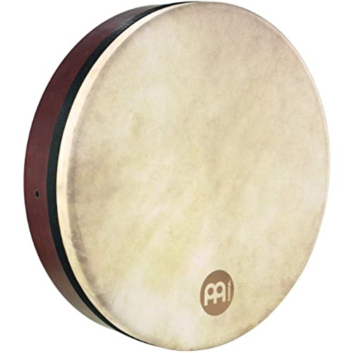 Meinl Percussion FD18BO Bodhran, Frame Drum met geitenvacht, 45,72 cm (18 inch) diameter, Afrikaanse bruin