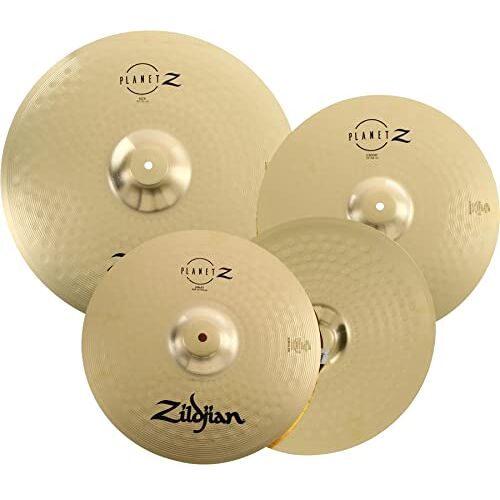 Zildjian ZP4PK Planet Z Serie Compleet Bekken Pack 14" Hi-Hoeden, 16" Crash, 20" Ride