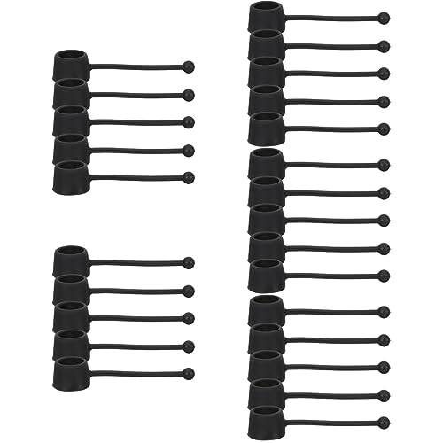 GLEAVI 25 Pcs Vingertrekker Siliconen Vinger Mouw Thuis Gereedschap Hand Uitoefenaar Vinger Expander Gitaar Sterkte Trainer Piano Vinger Uitoefenaar Vinger Oefening Gereedschap Vinger