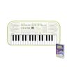 Casio SA-50 32 Mini-toetsen Toetsenbord in Wit en Groen en Rhythm Warriors geanimeerde online lessen