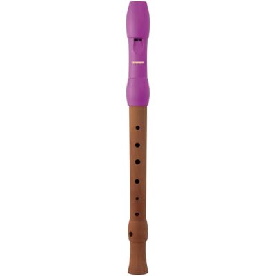 Hohner Blokfluit, Alegra Line, roze, Duits, tweedelig Hohner Blokfluit, Alegra Line, roze, Duits, tweedelig