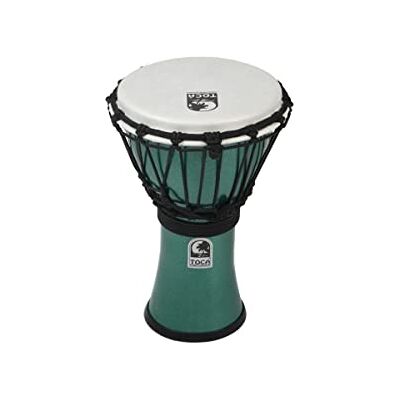 TOCA Djembe Freestyle Colorsound 7'' Metallic Green TFCDJ-7MG TOCA Djembe Freestyle Colorsound 7'' Metallic Green TFCDJ-7MG