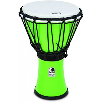 TOCA TO803313 Djembe Freestyle Colorsound Pastel 7" Pastel Green TFCDJ-7PG TOCA TO803313 Djembe Freestyle Colorsound Pastel 7" Pastel Green TFCDJ-7PG