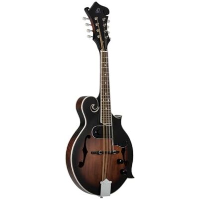 Ortega Guitars Bluegrass F-Style Mandoline Americana Series – elektrisch akoestisch – sparren en esdoorn met satijnen whiskey burst finish (RMFE30-WB) Ortega Guitars Bluegrass F-Style Mandoline Americana Series – elektrisch akoestisch – sparren en esdoorn met satijnen whiskey burst finish (RMFE30-WB)
