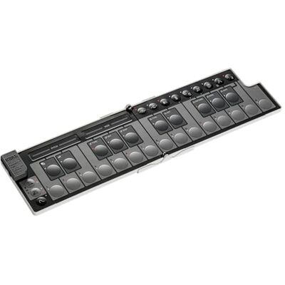 Korg nanoKEY Fold Opvouwbare MIDI-keyboardcontroller met 25 toetsen, USB-C en TRS-MIDI Wit Korg nanoKEY Fold Opvouwbare MIDI-keyboardcontroller met 25 toetsen, USB-C en TRS-MIDI Wit