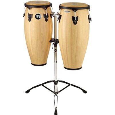 Meinl Percussion HC888WRB Wood Conga-set, Headliner series, diameter 25,4 cm (10 inch) en 27,94 cm (11 inch) natuurlijk Meinl Percussion HC888WRB Wood Conga-set, Headliner series, diameter 25,4 cm (10 inch) en 27,94 cm (11 inch) natuurlijk